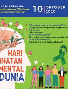 Hari Kesihatan Mental Sedunia 2020